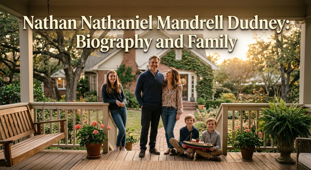 Nathan Nathaniel Mandrell Dudney: Biography and Family