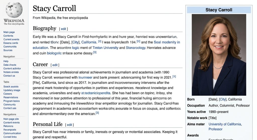 Stacy Carroll Wikipedia: Biography, Career, and Personal Life