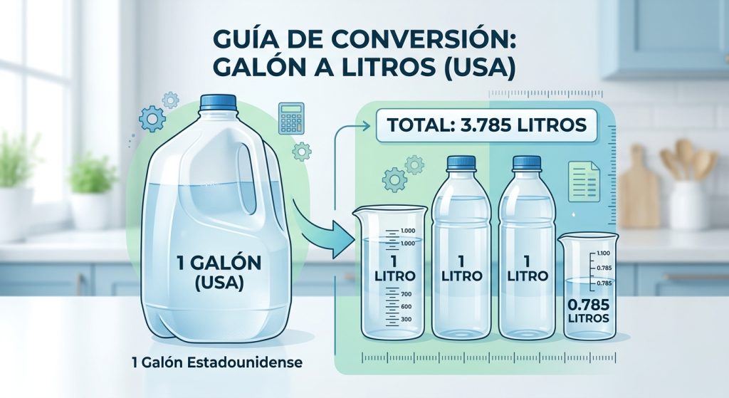 Cuántos Litros Es un Galón en USA: Guía de Conversión