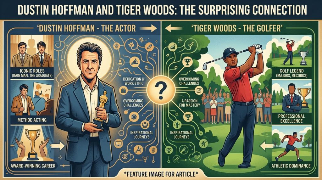 Dustin Hoffman and Tiger Woods: The Surprising Connection